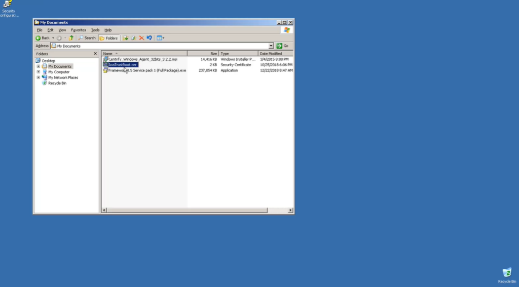 Centrify-Demo-Instalação-de-agente-no-Windows-2003-auditoria